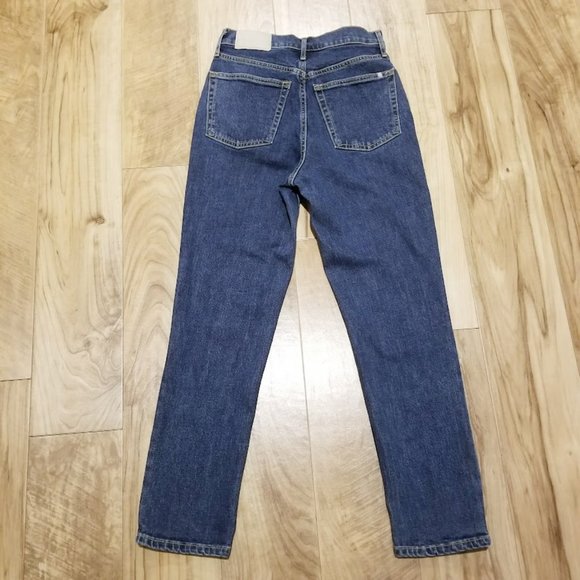 Everlane Original Cheeky Jean Organic Cotton Womens Size 25 Crop 26x26 - Picture 7 of 13